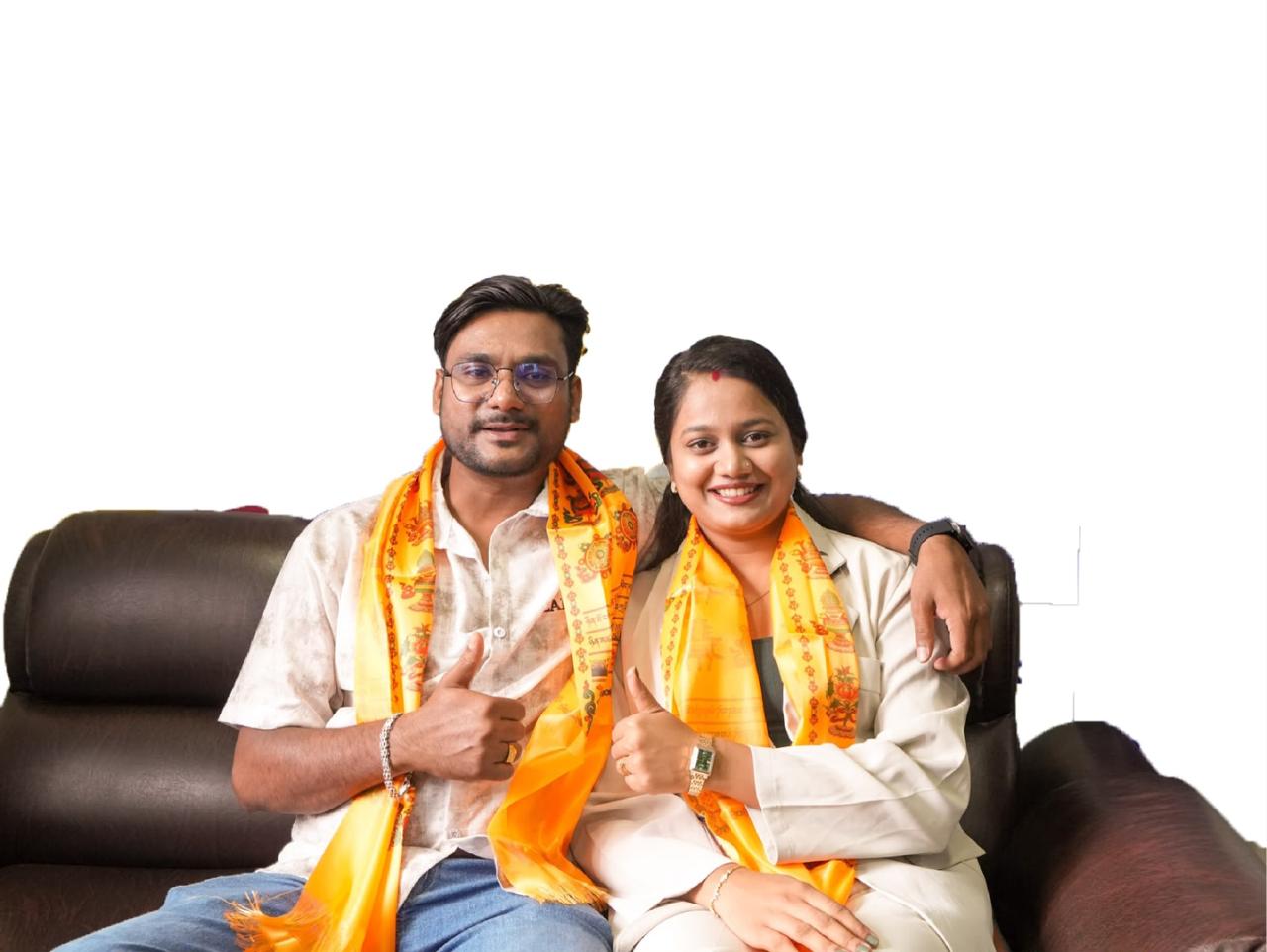 Umesh Choudhary and Khusbu Thakur student review